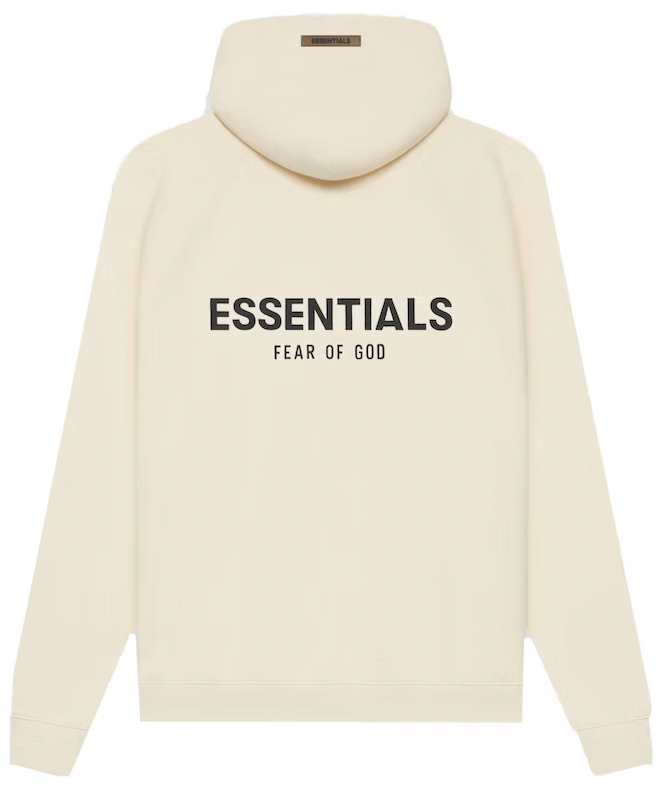 Fear of God Essentials Pull-Over Hoodie (SS21) Cream/Buttercream PALISADES