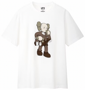 KAWS x Uniqlo Clean Slate Tee (US Sizing) White PALISADES