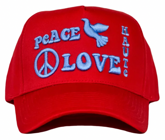 TFG RED PEACE & LOVE TRUCKER