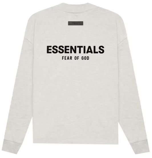 Fear of God Essentials LS Tee Light Oatmeal PALISADES