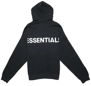 Fear of God Essentials 3M Logo Pullover Hoodie Black/White PALISADES