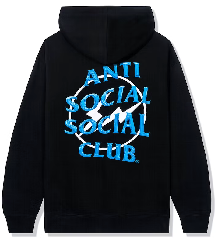 Anti Social Social Club x Fragment Precious Petals Hoodie (FW22) Black Blue