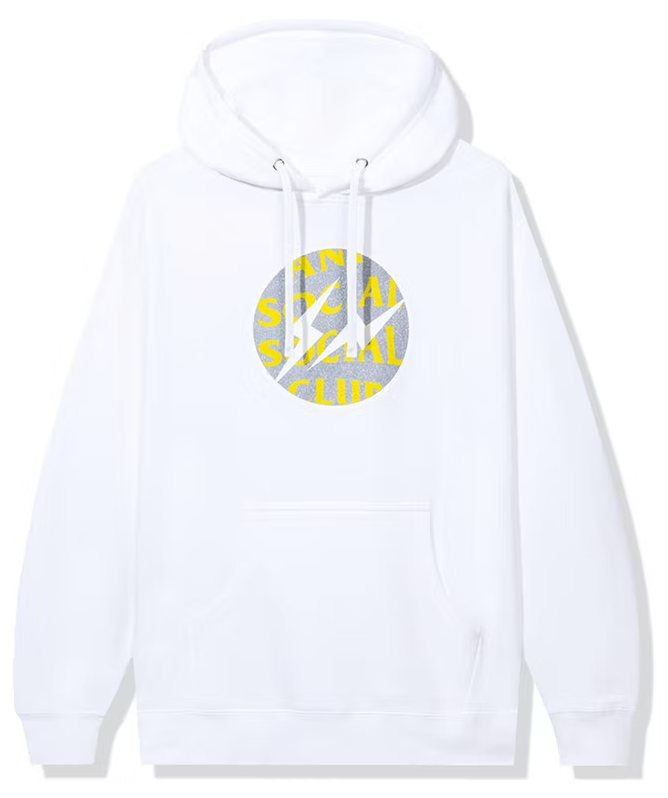 Anti Social Social Club x Fragment Called Interference Hoodie (FW22) White PALISADES
