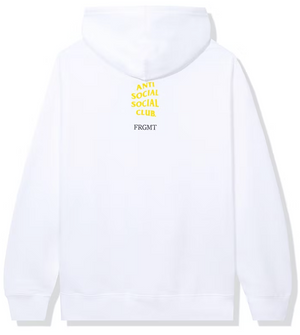 Anti Social Social Club x Fragment Called Interference Hoodie (FW22) White PALISADES