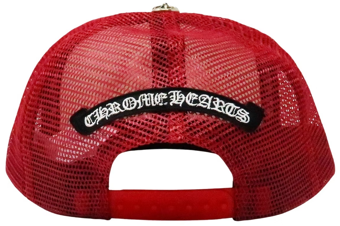 Chrome Hearts King Taco Trucker Hat Red/White PALISADES – Levitate